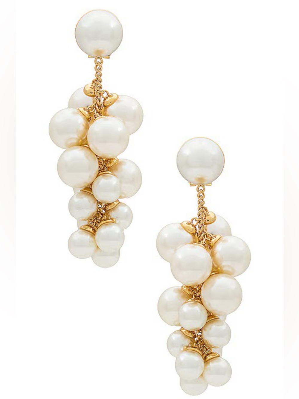 Lele Sadoughi- Grape Earrings in Pearl